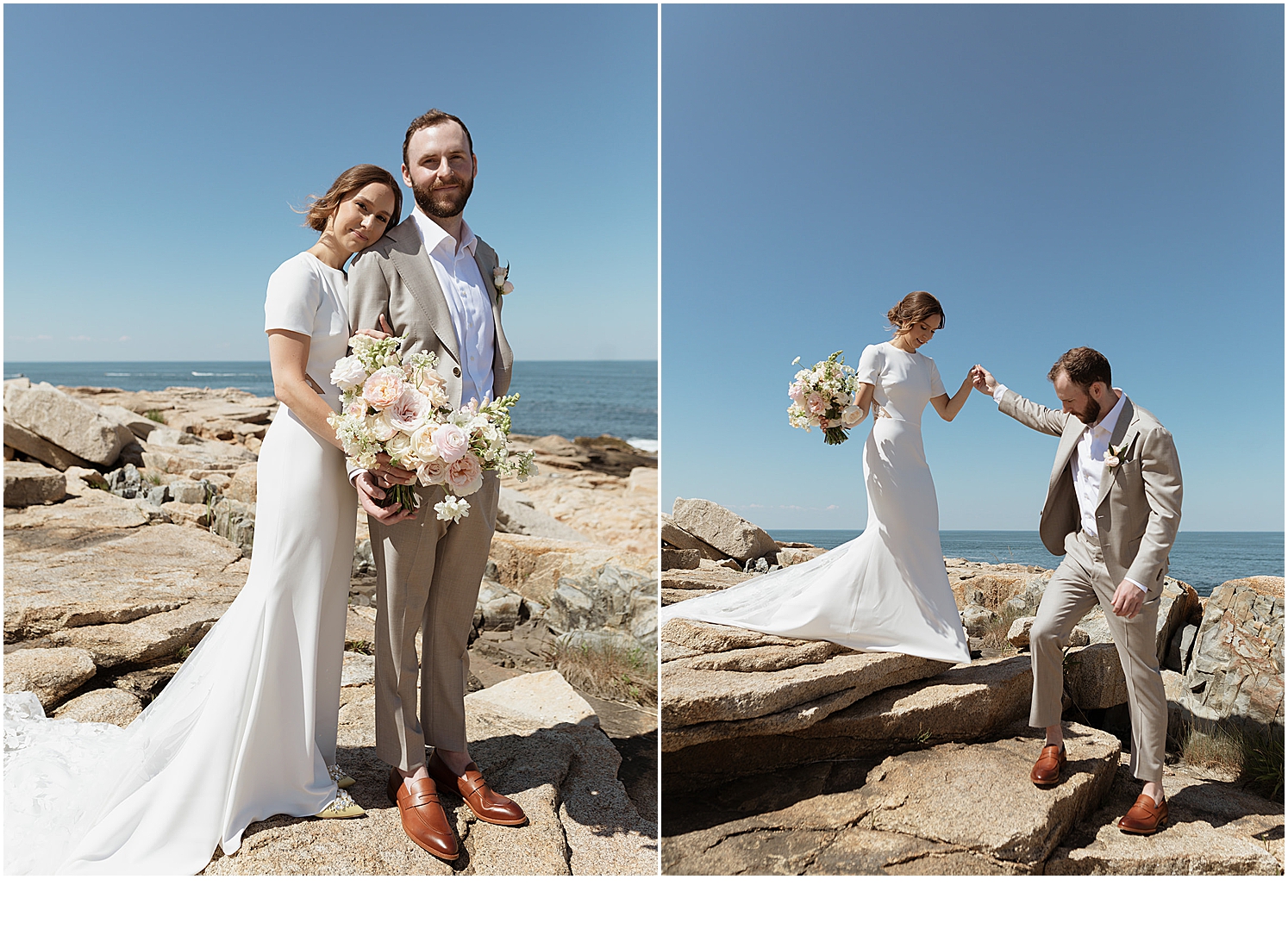 Bride-and-groom-first-look-by-the-ocean-at-Rockport-MA-wedding